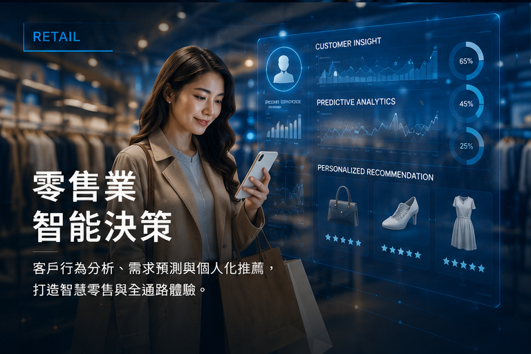 零售業數位與全通路智能決策情境